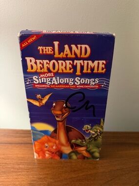 1999 The Land Before Time "More Sing-Along Songs" VHS